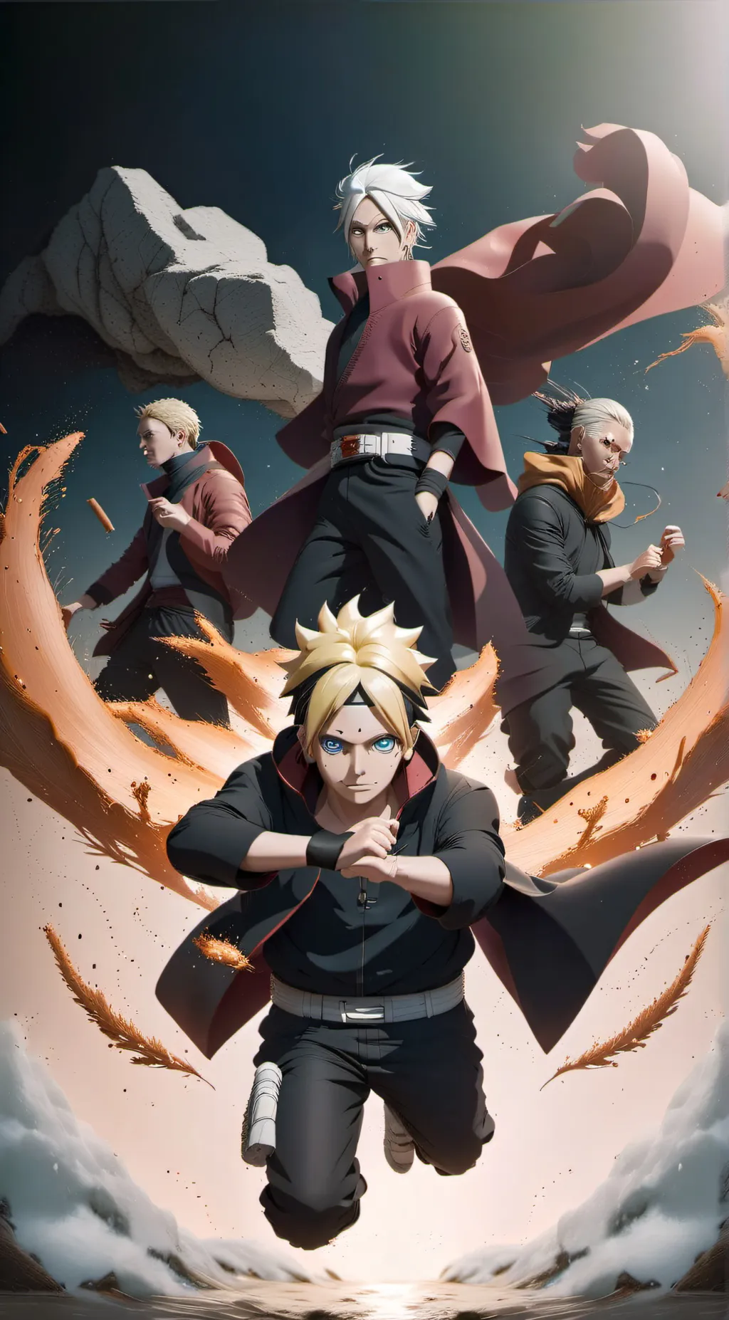 ai character:  Team 7 background