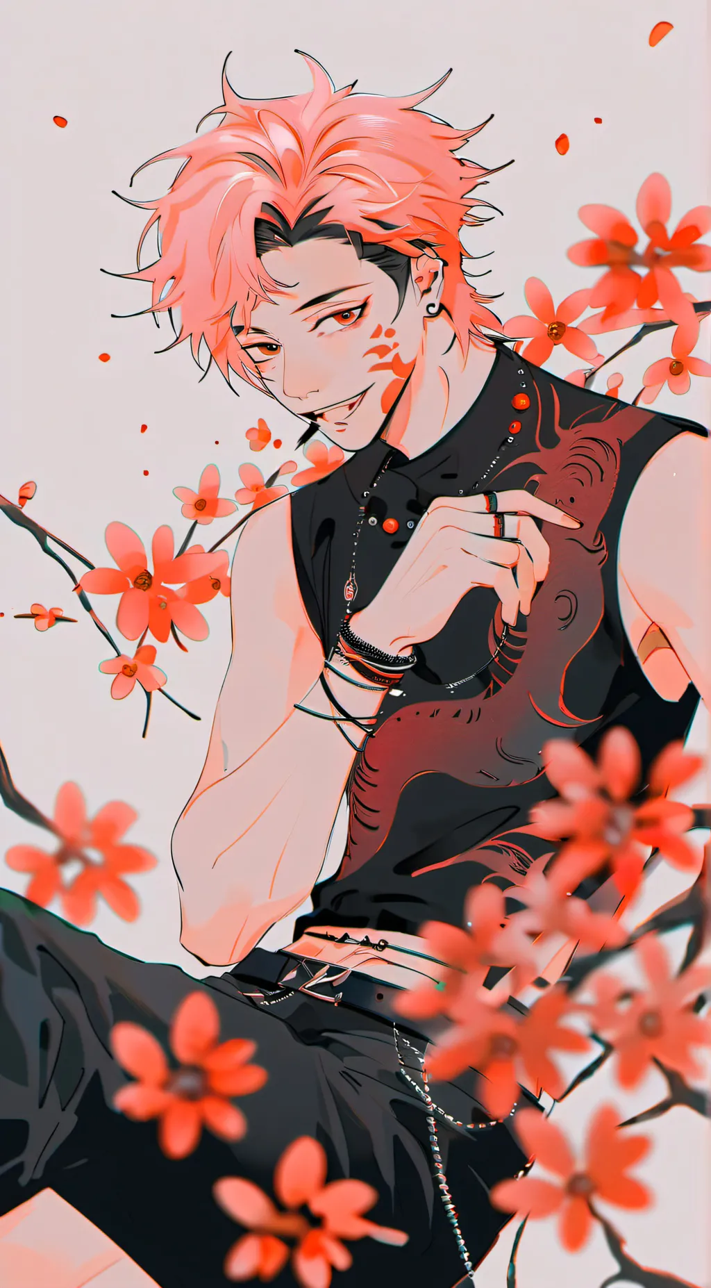 ai character: Sukuna background