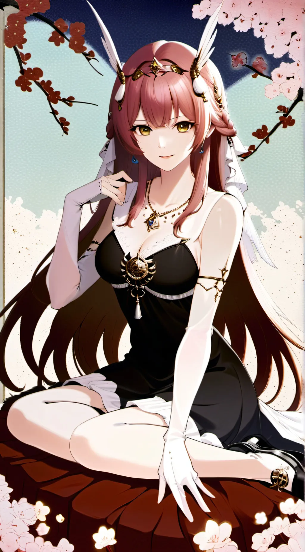 ai character: Olivia  background