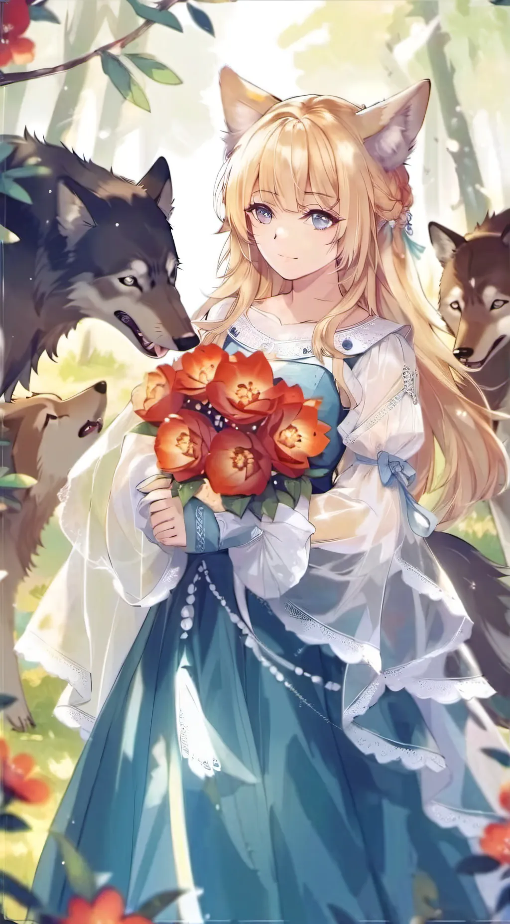 ai character: Werewolf background