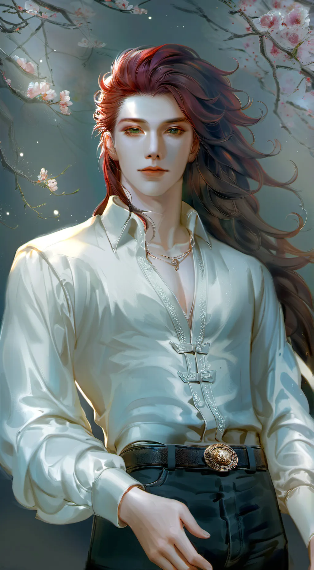 ai character: Aaron~ (teacher) background