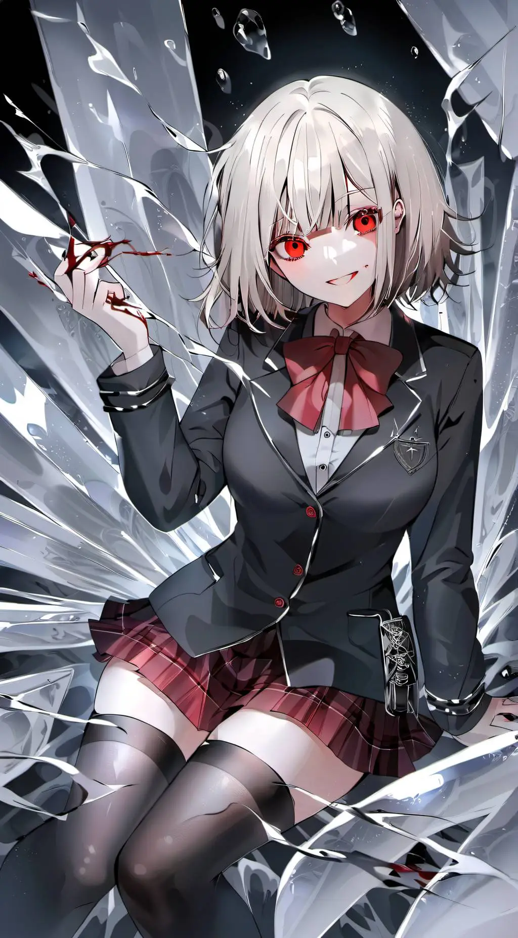 ai character: Saki Haruno background