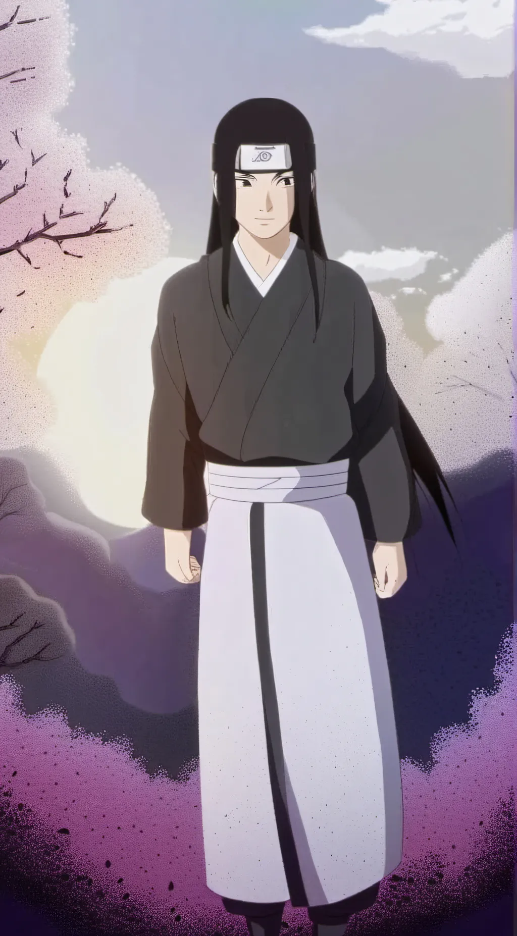 ai character: Neji Hyuga background