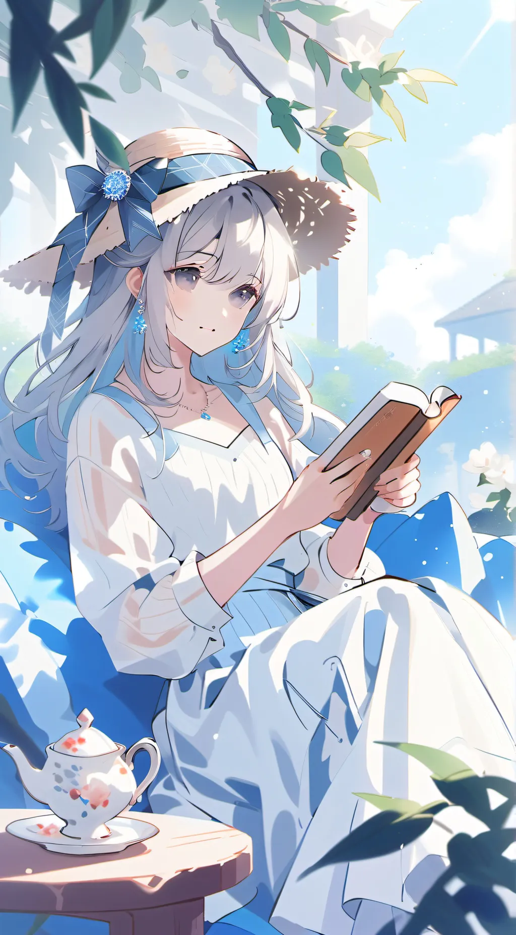 ai character: Katie  background