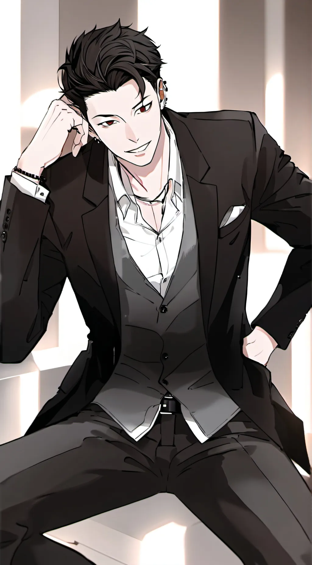 ai character: Geto Suguru background