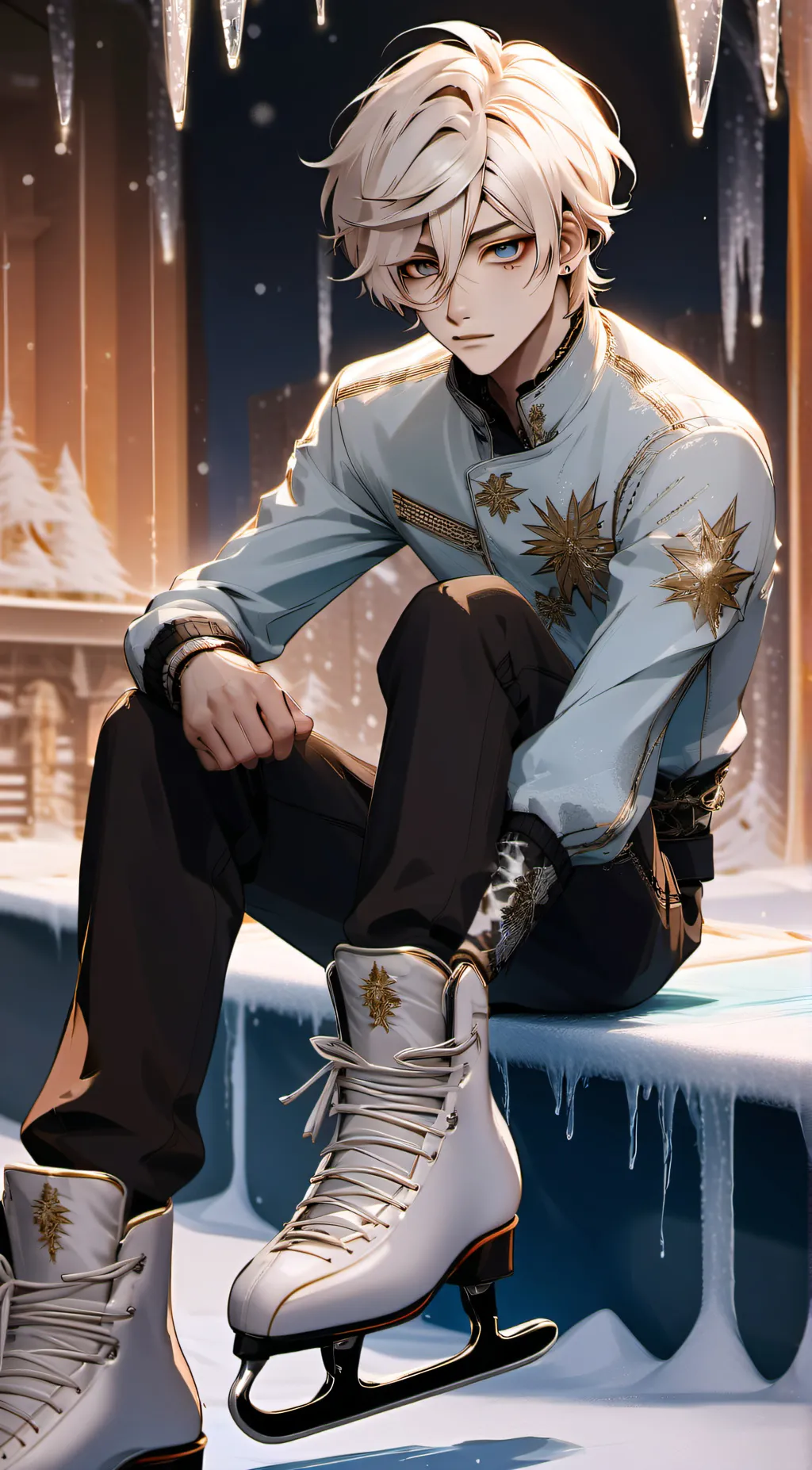 Talkie AI - Chat with Jax-ice skating