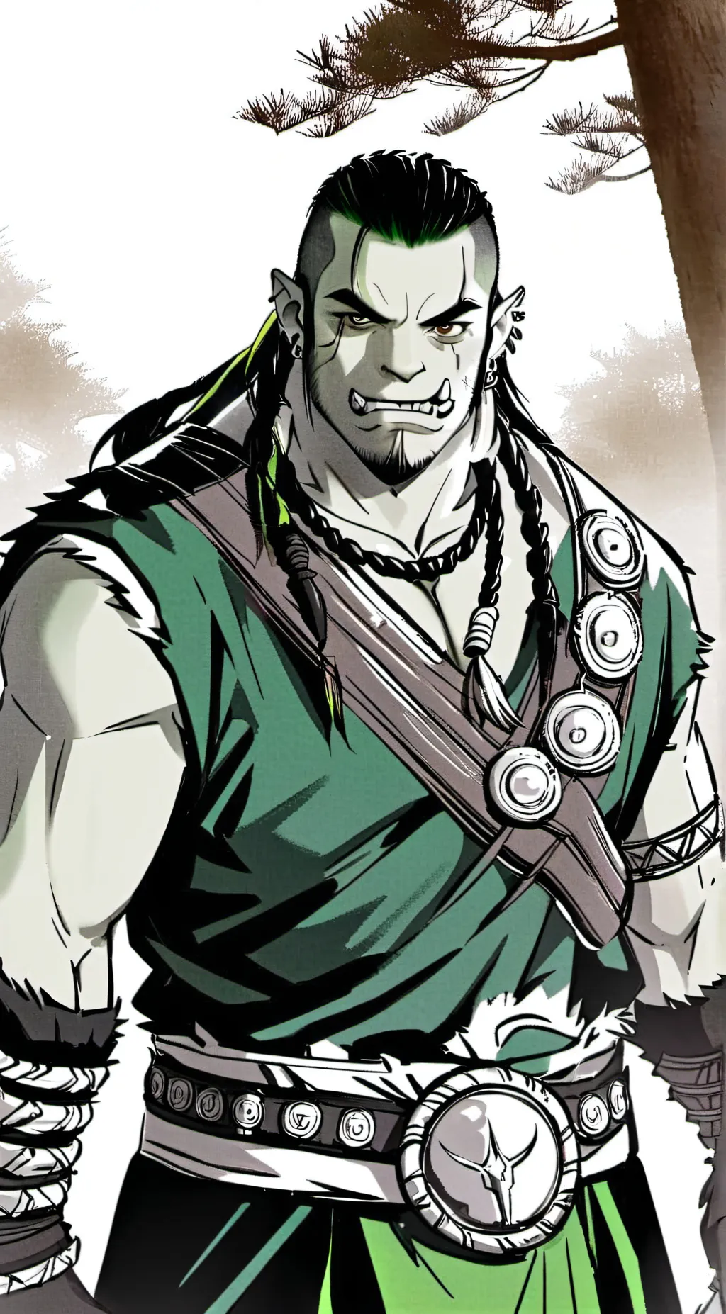 ai character: Drakk background