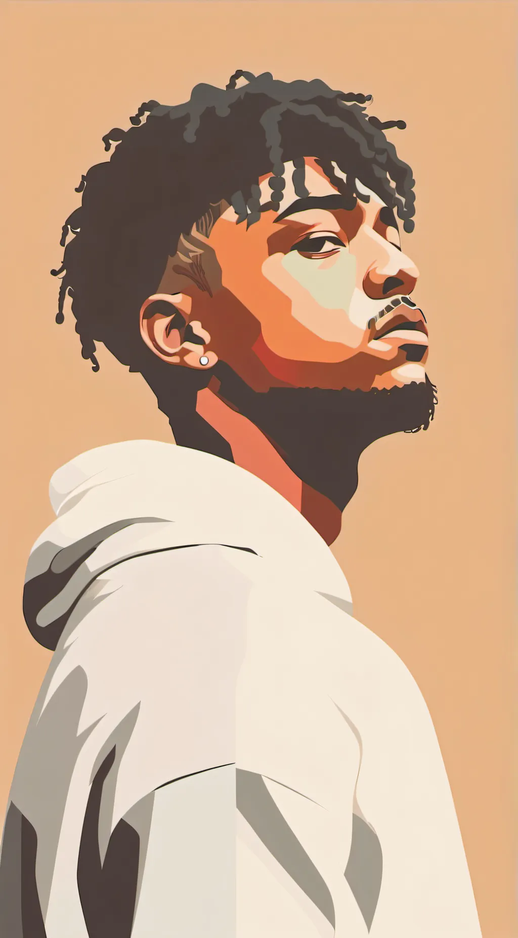 ai character: XXXentacion background