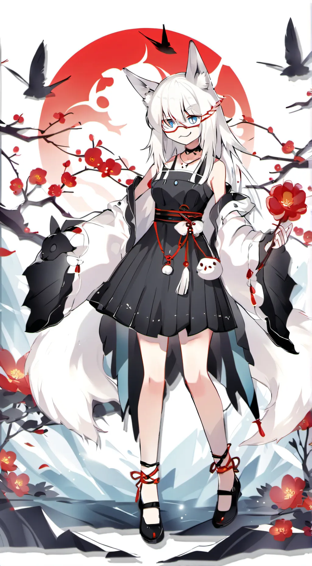 ai character: Bloomie background