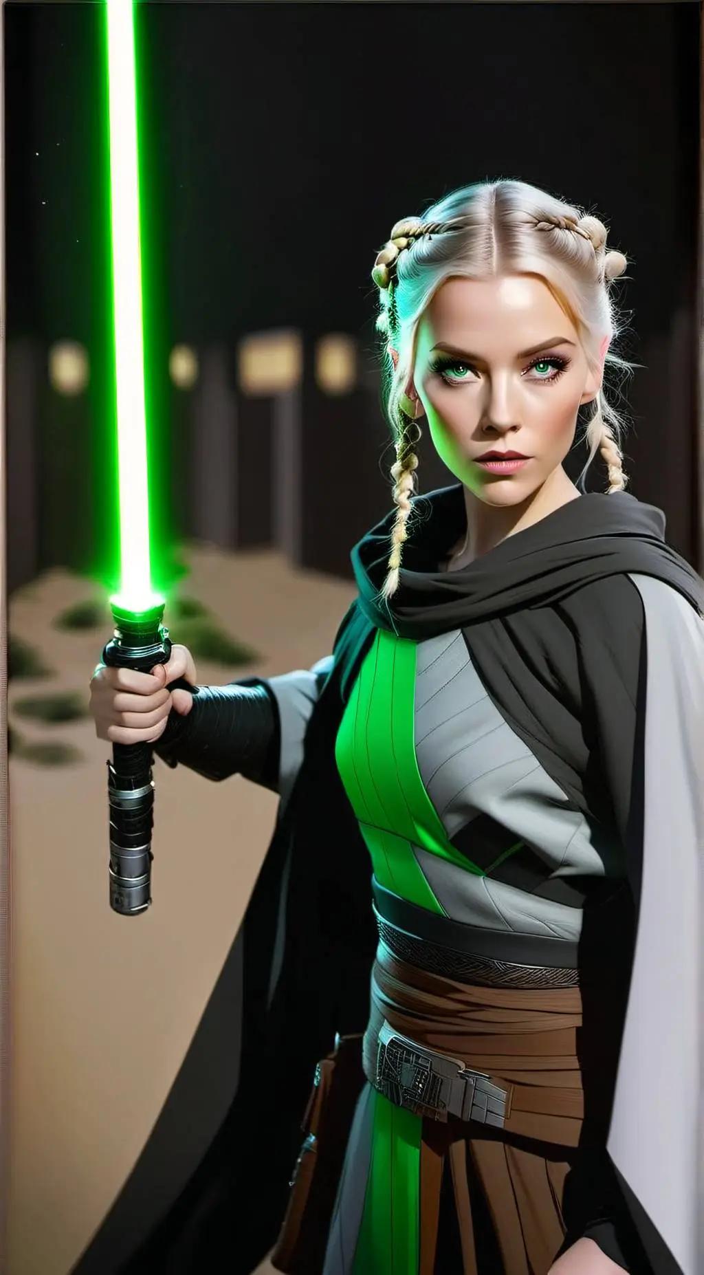 ai character: Jedi Nora Jorr background