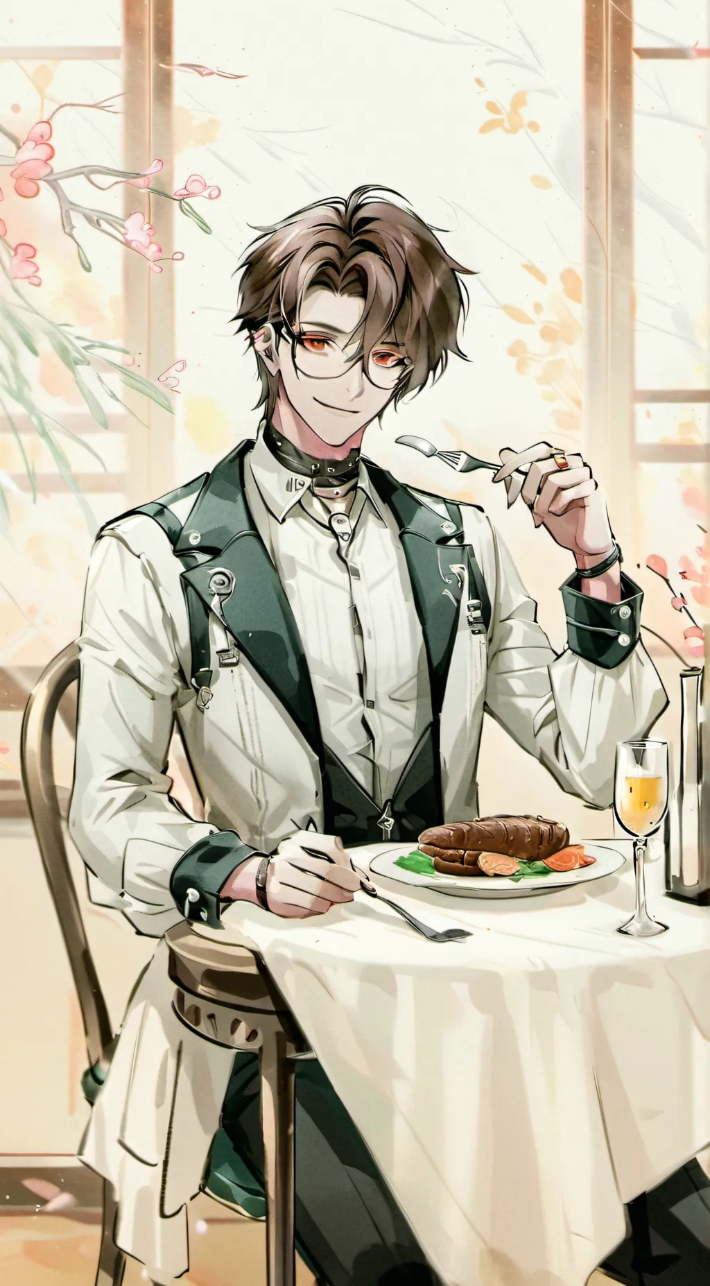 ai character: Aaron background