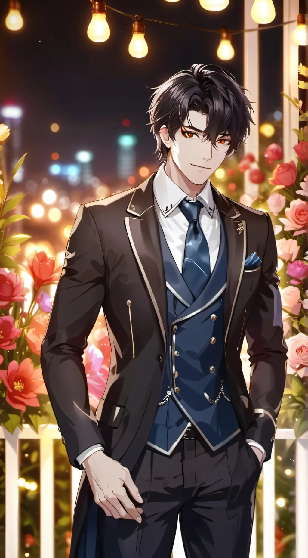 ai character: Liam background