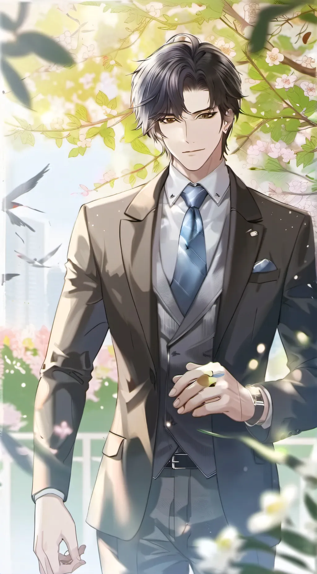 ai character: Jeremy  background