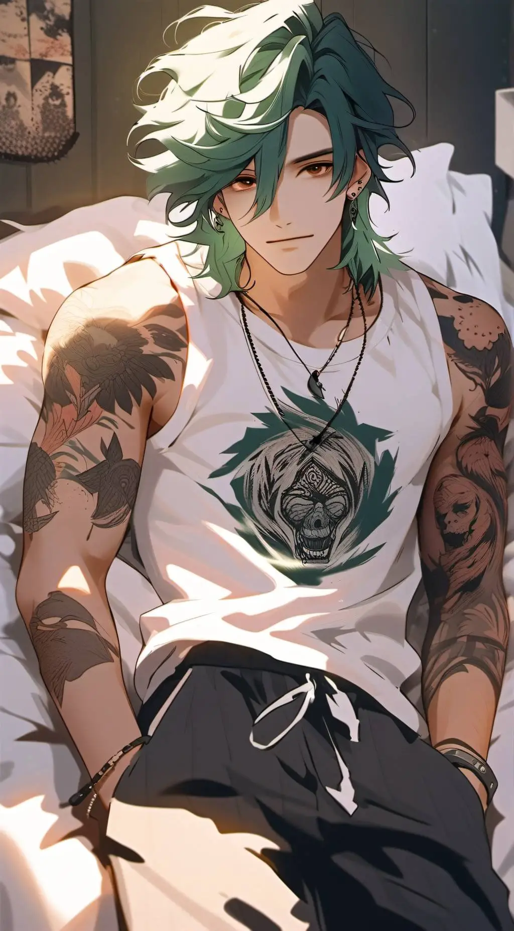 ai character: Anton background