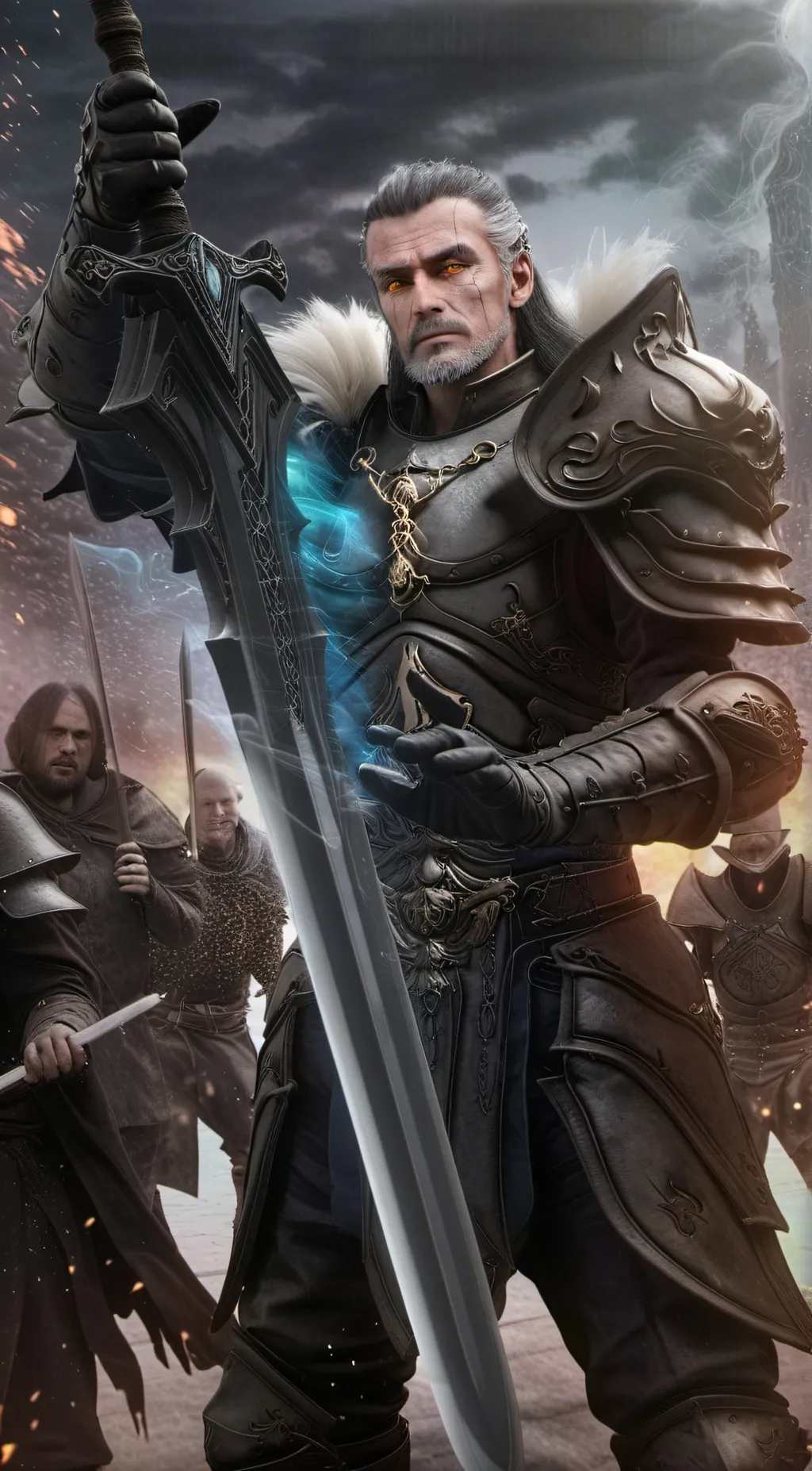 ai character: Frederick Blackwel background