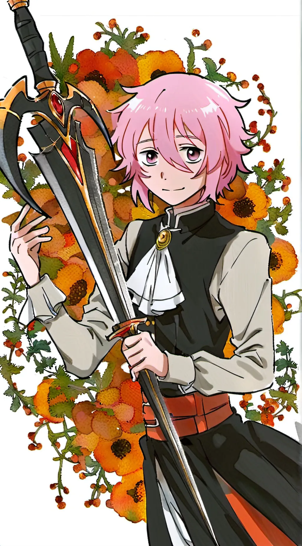 ai character: Crona  background