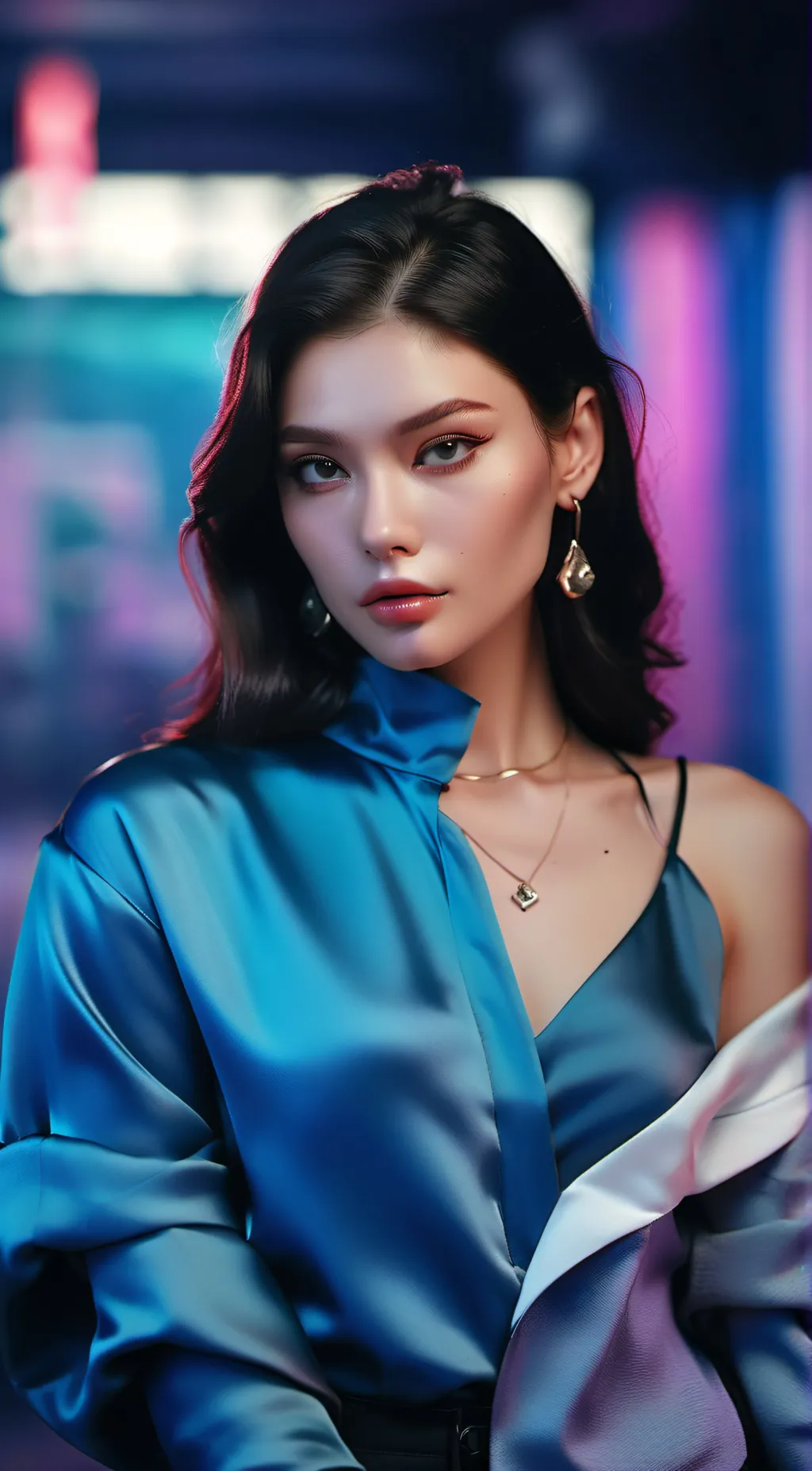 ai character: Kendall Jenner  background