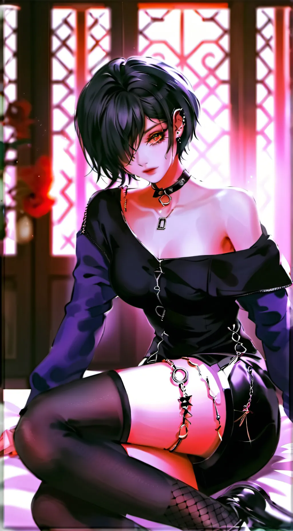 ai character: Madison  background