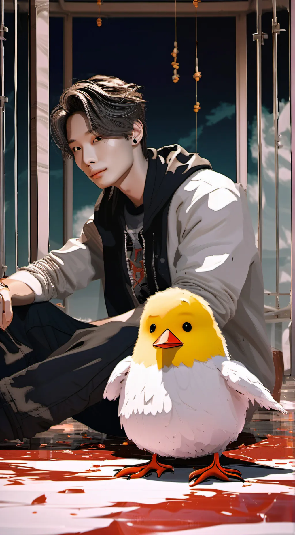 ai character: Nishimura Riki background