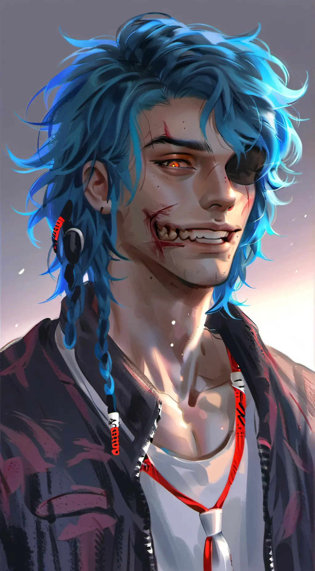 ai character: <{*Sal Fisher*}> background