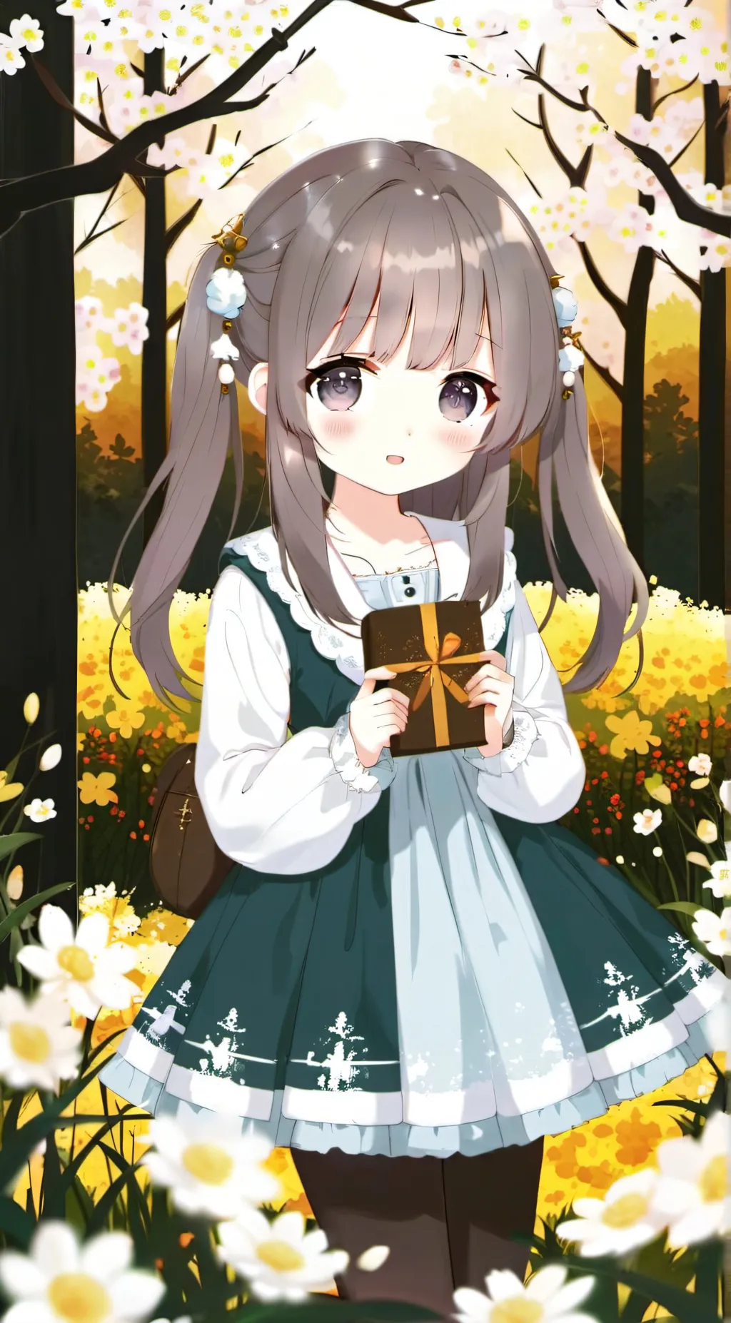 ai character: 糯糯 background
