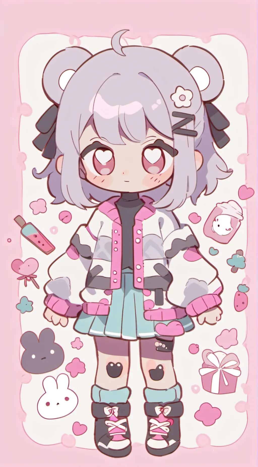 ai character: Milia background