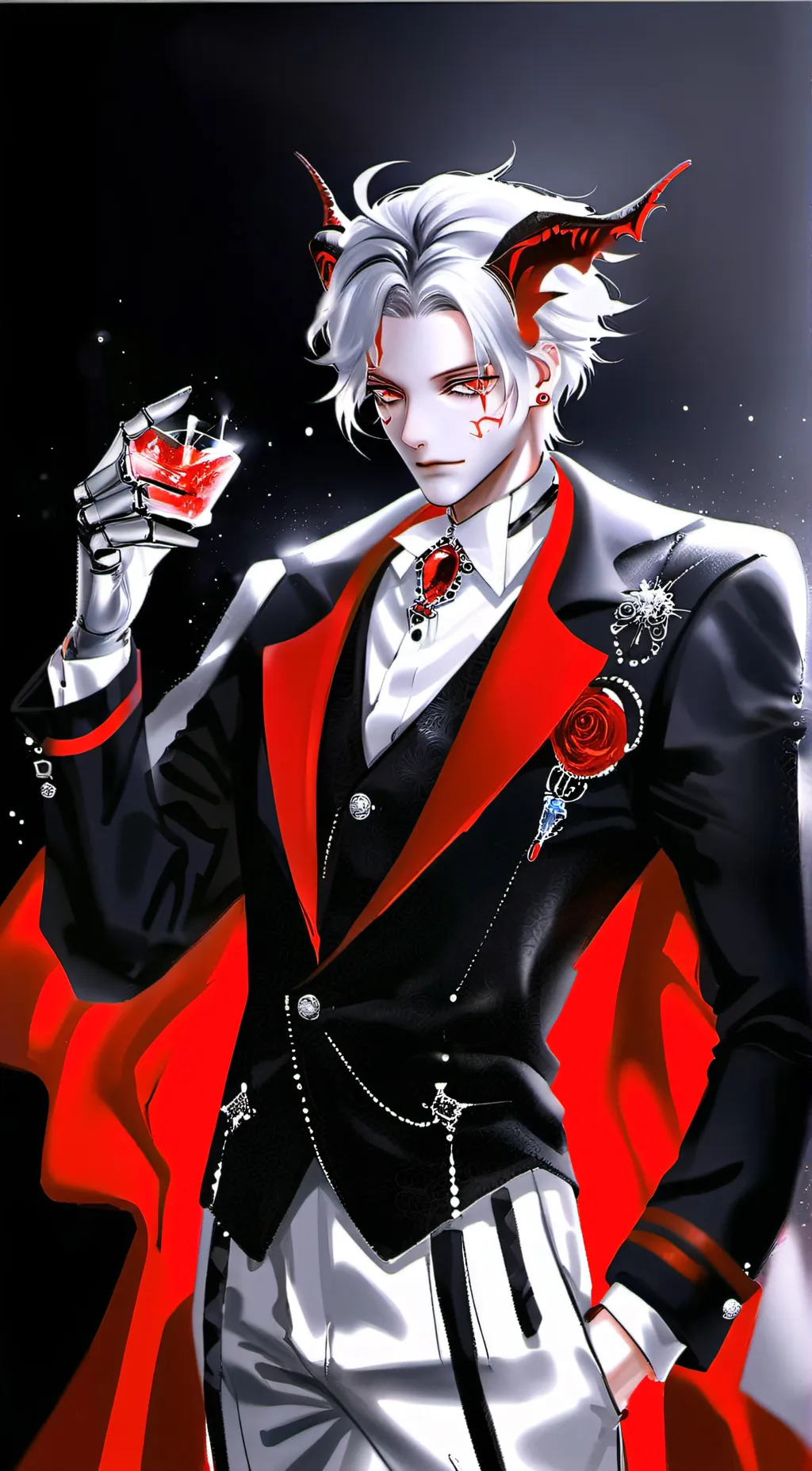 ai character: alastor  background