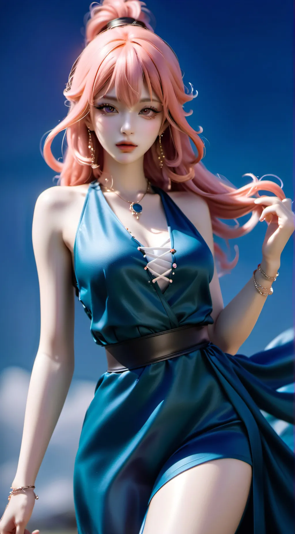 ai character: Chillycurl background