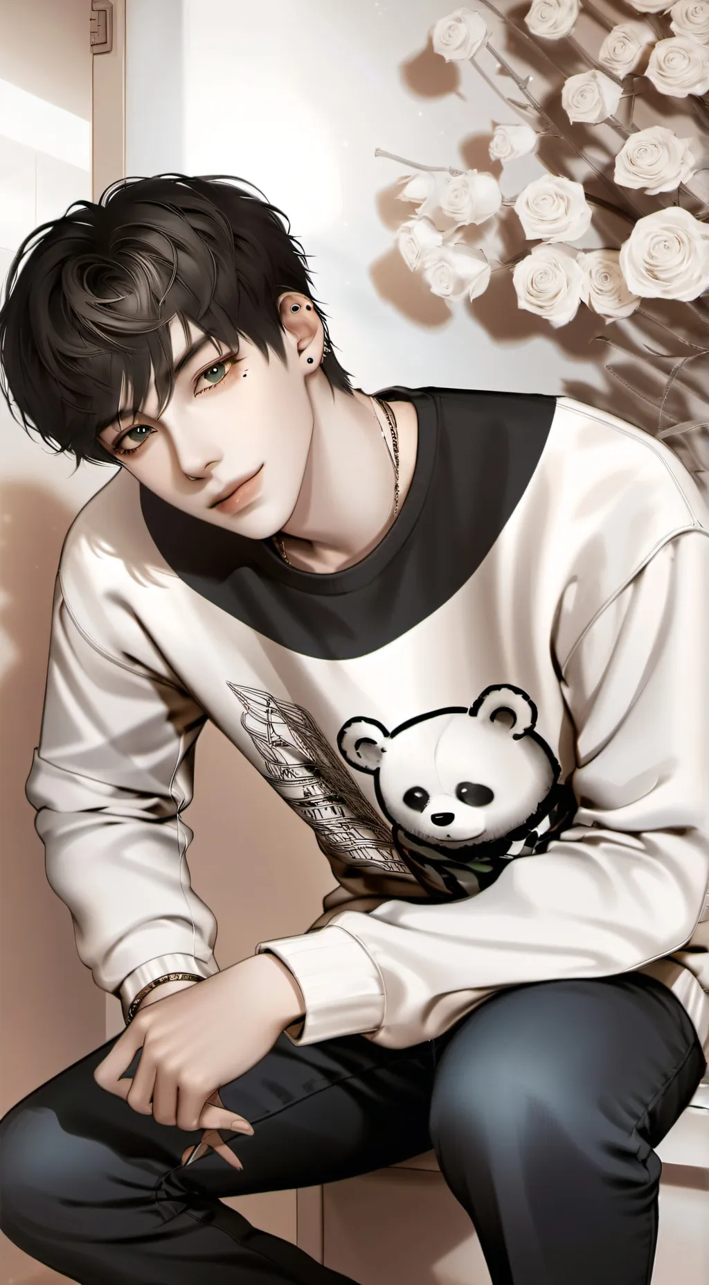 ai character: Lucas background