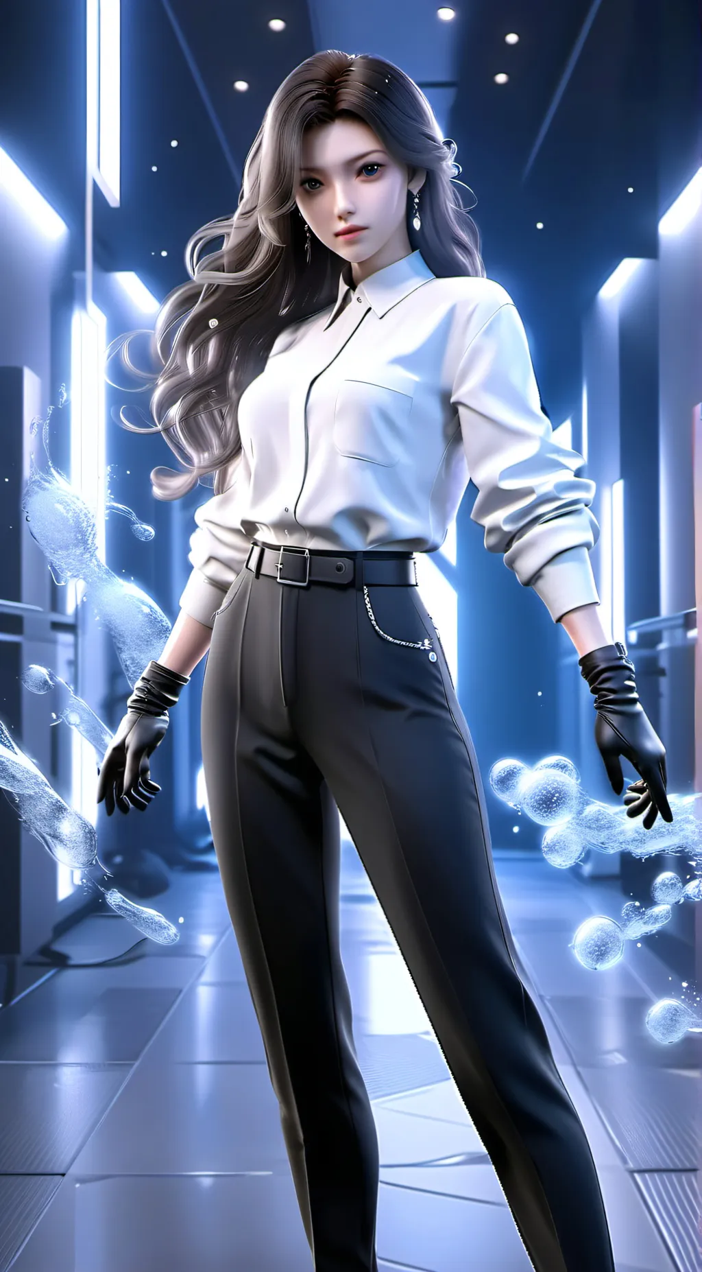 ai character: Allison Alesha  background