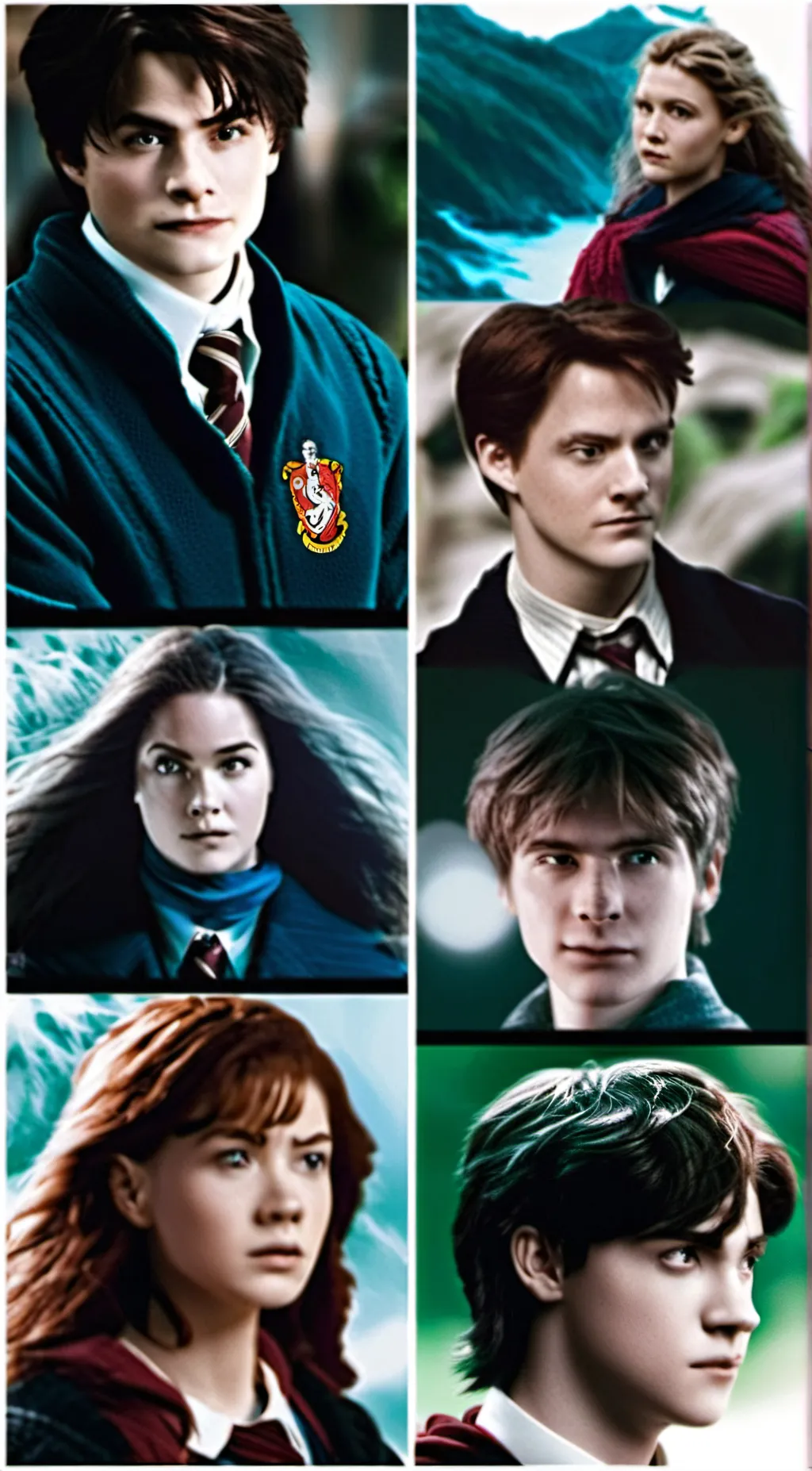 ai character: Harry Potter group background