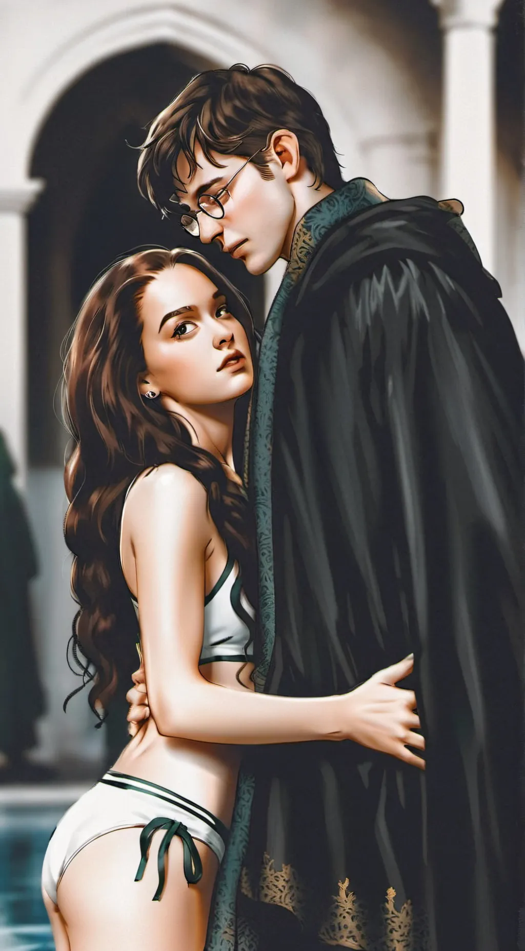 ai character: harry and hermine background