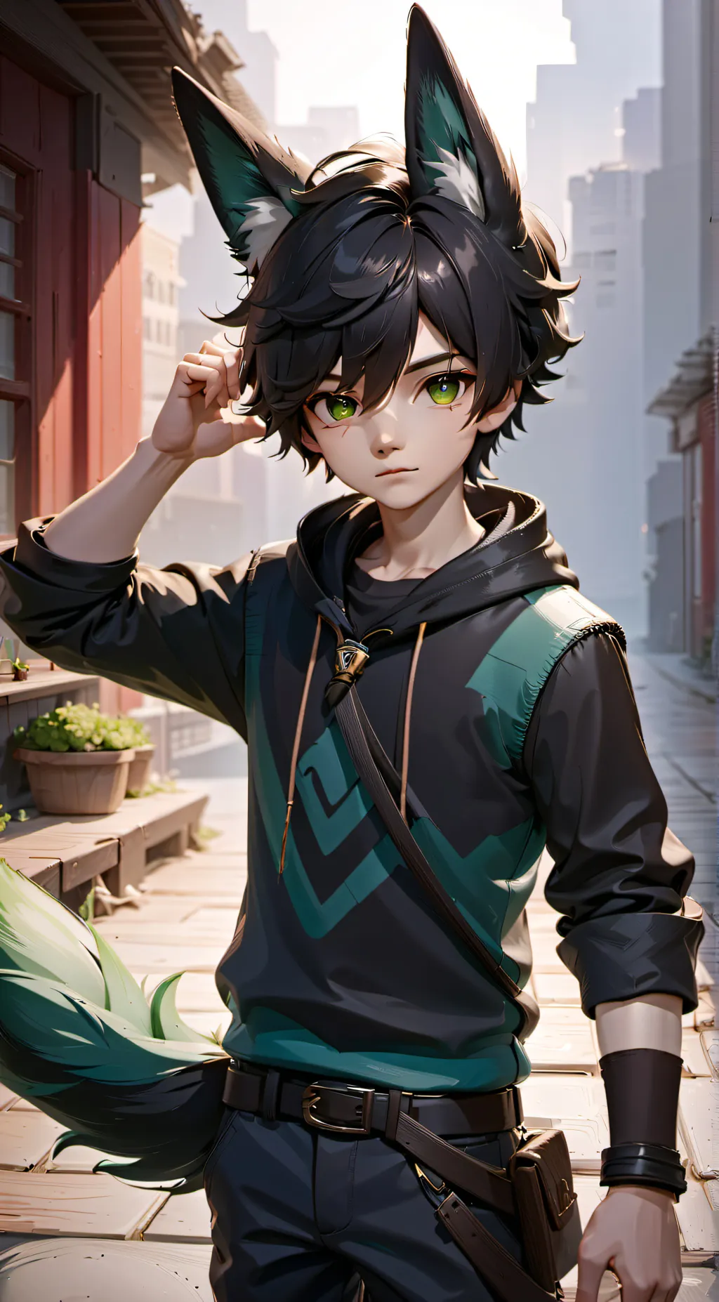 ai character: K background