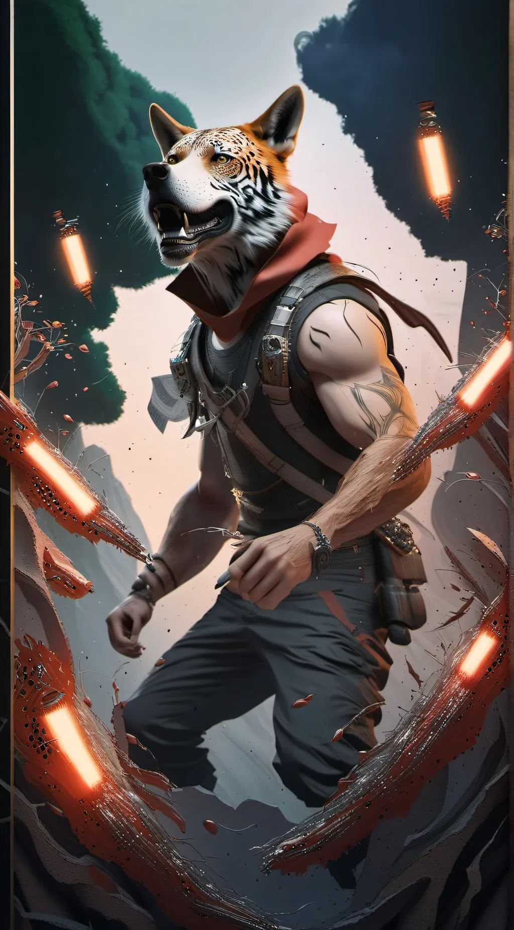 ai character: ??? background