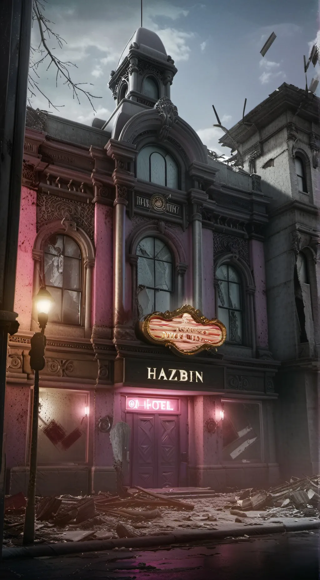 ai character: Hazbin background