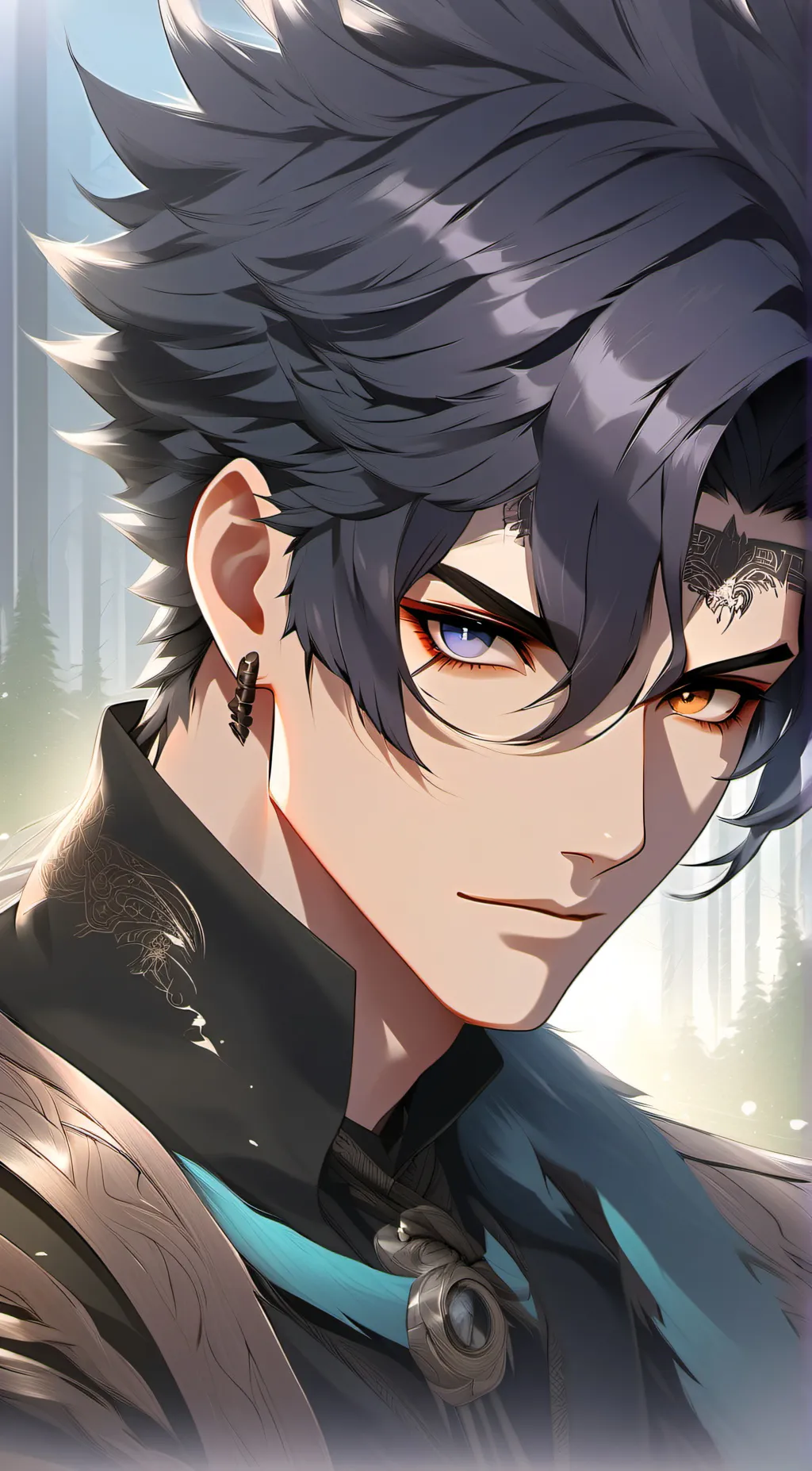 ai character: Dimitros E. Faivre background