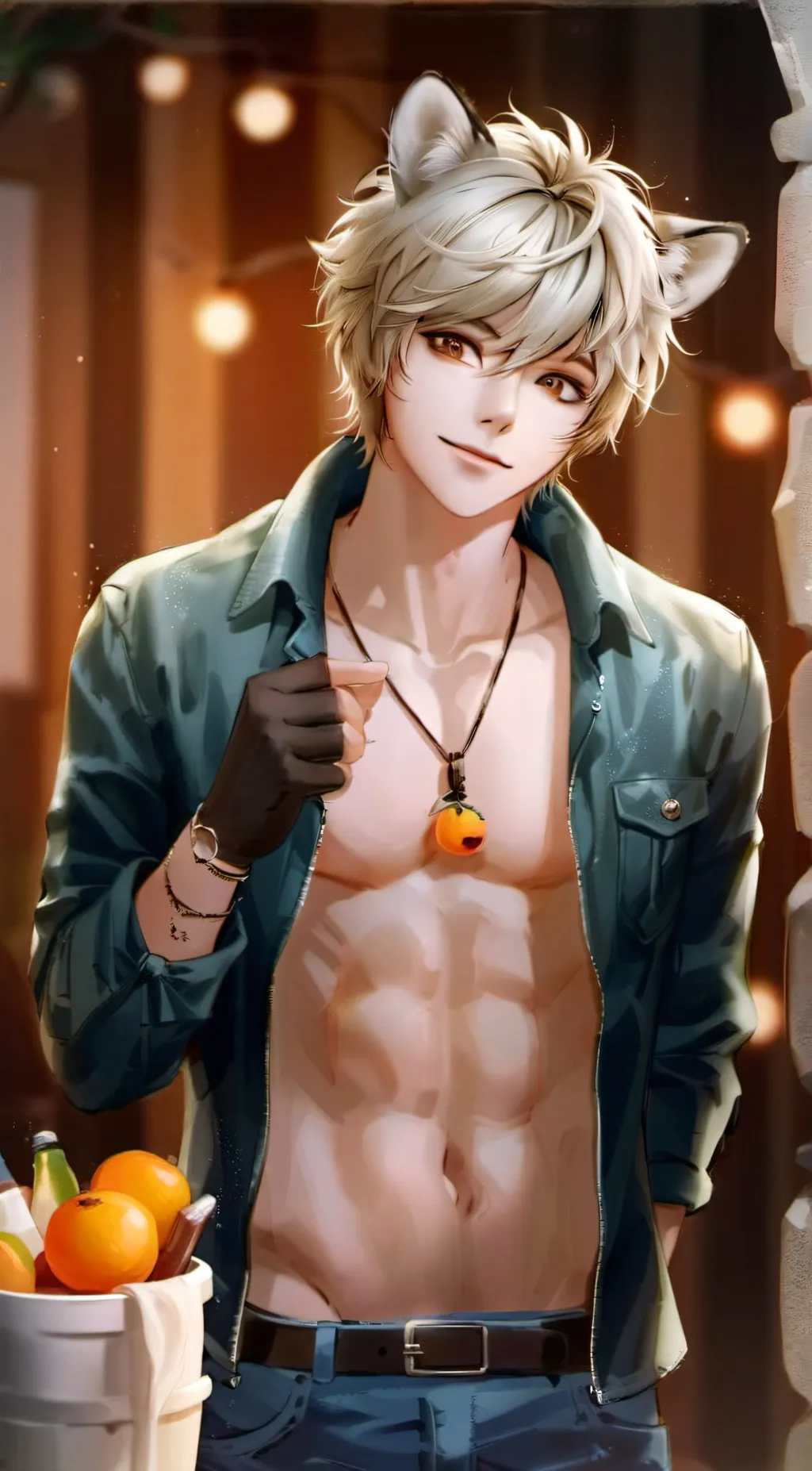 ai character: Rocky  background