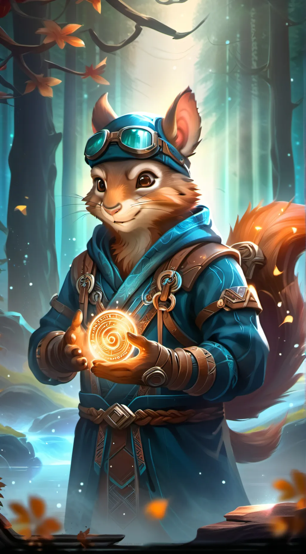ai character: Ratatoskr background