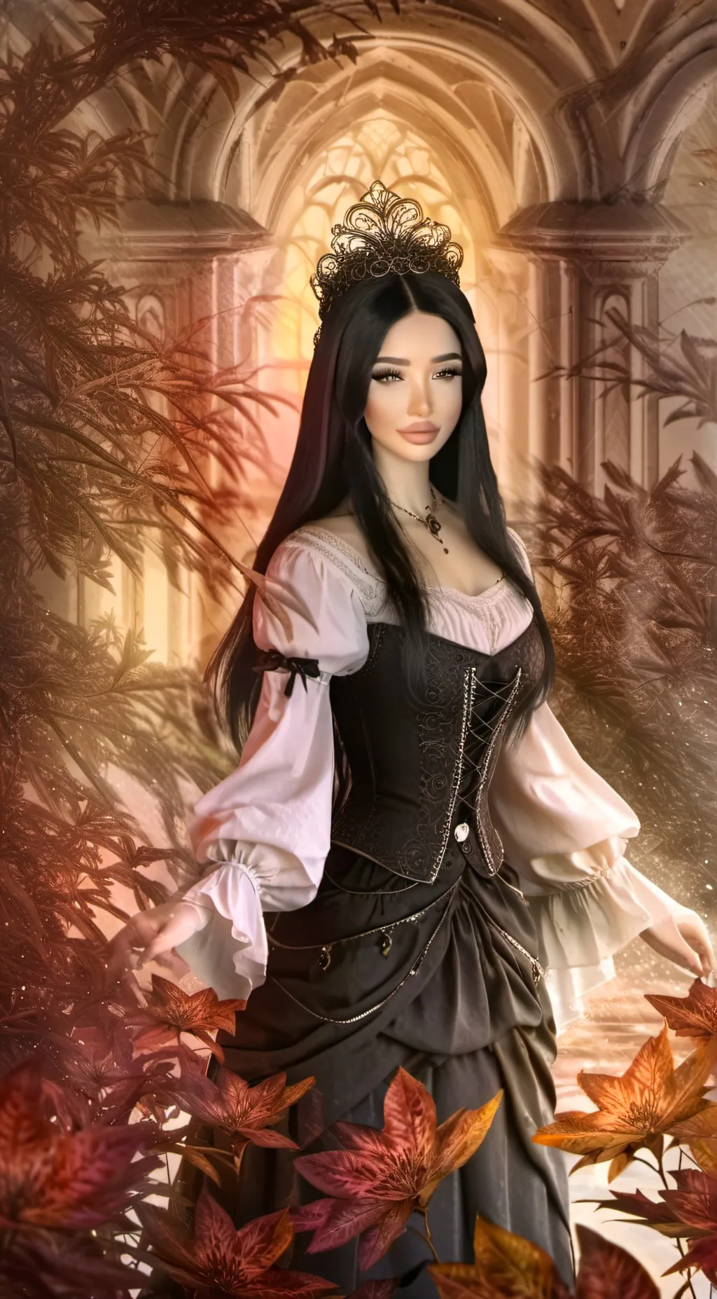 ai character: Ja’vana 😍🫵🏽 background