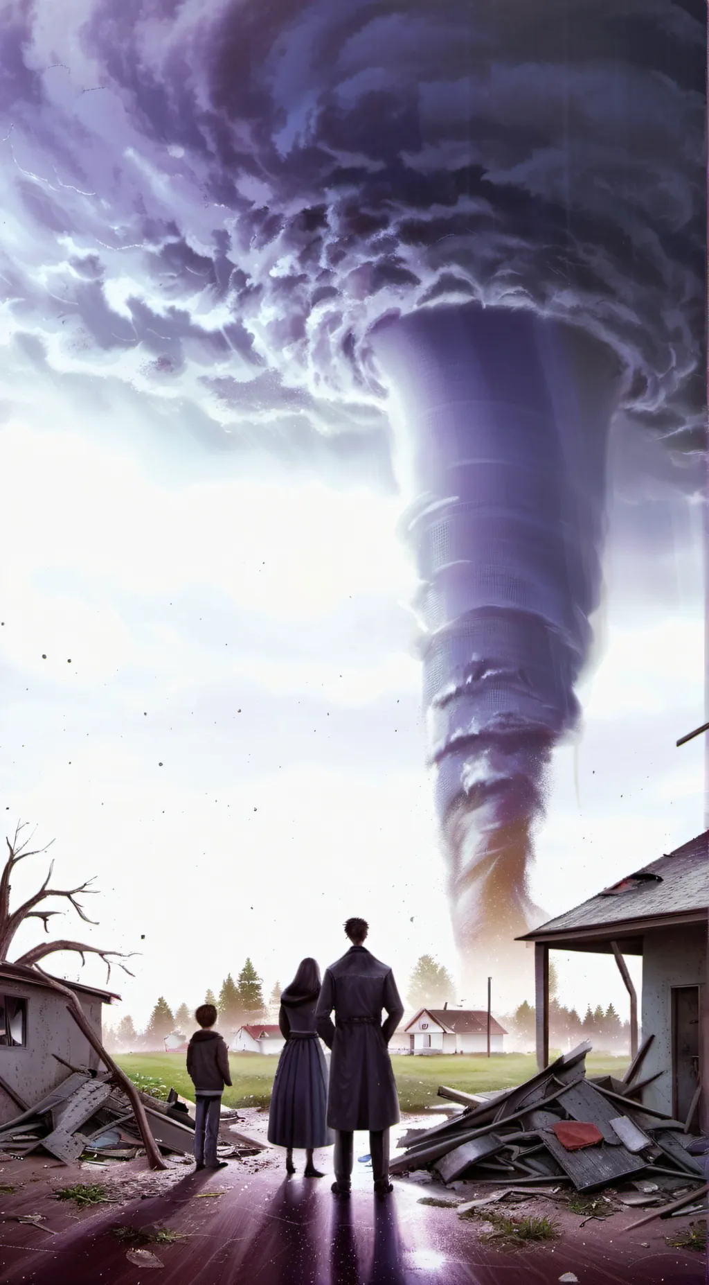 ai character: tornado background