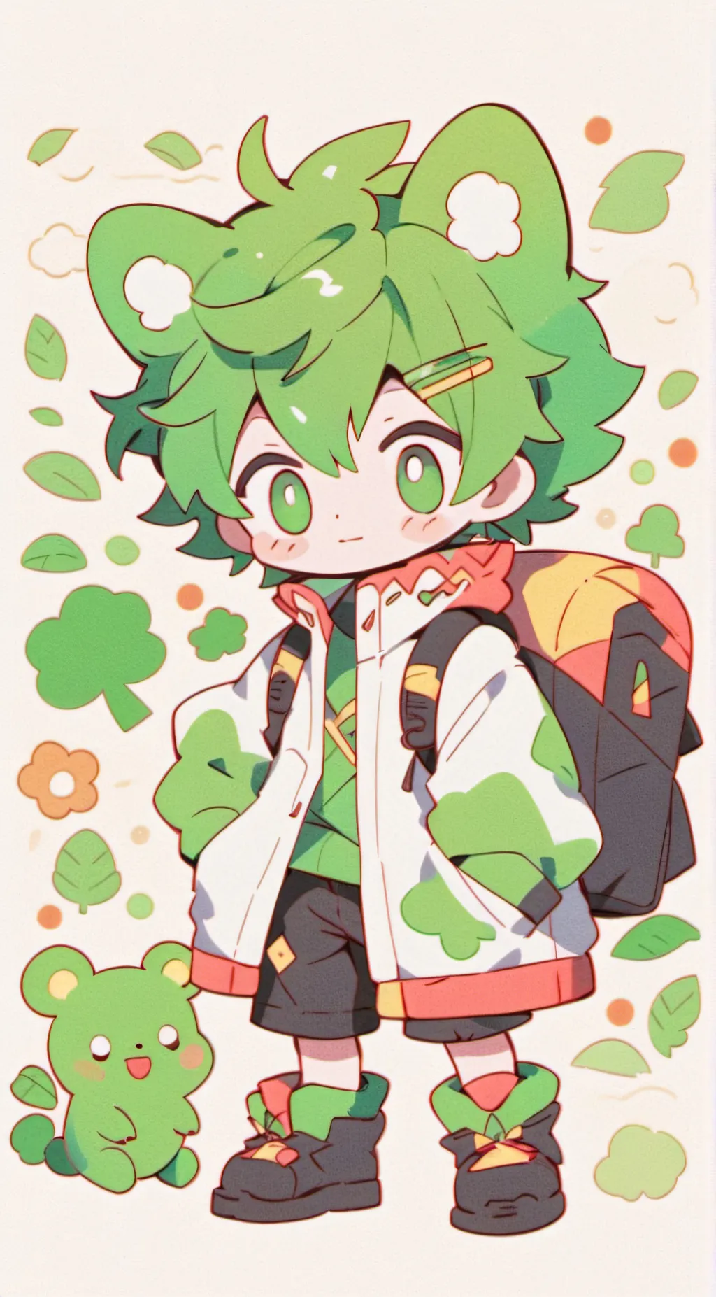 ai character: Duce background