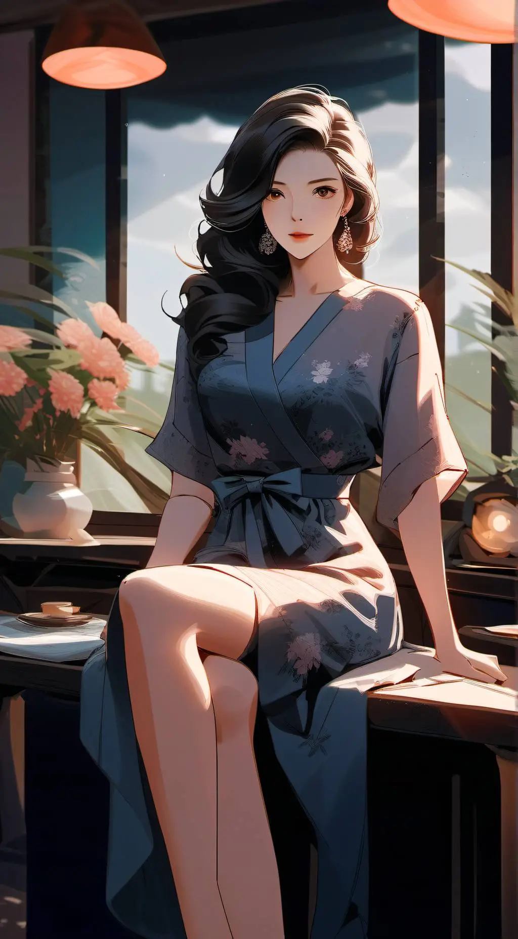 ai character: Lana background