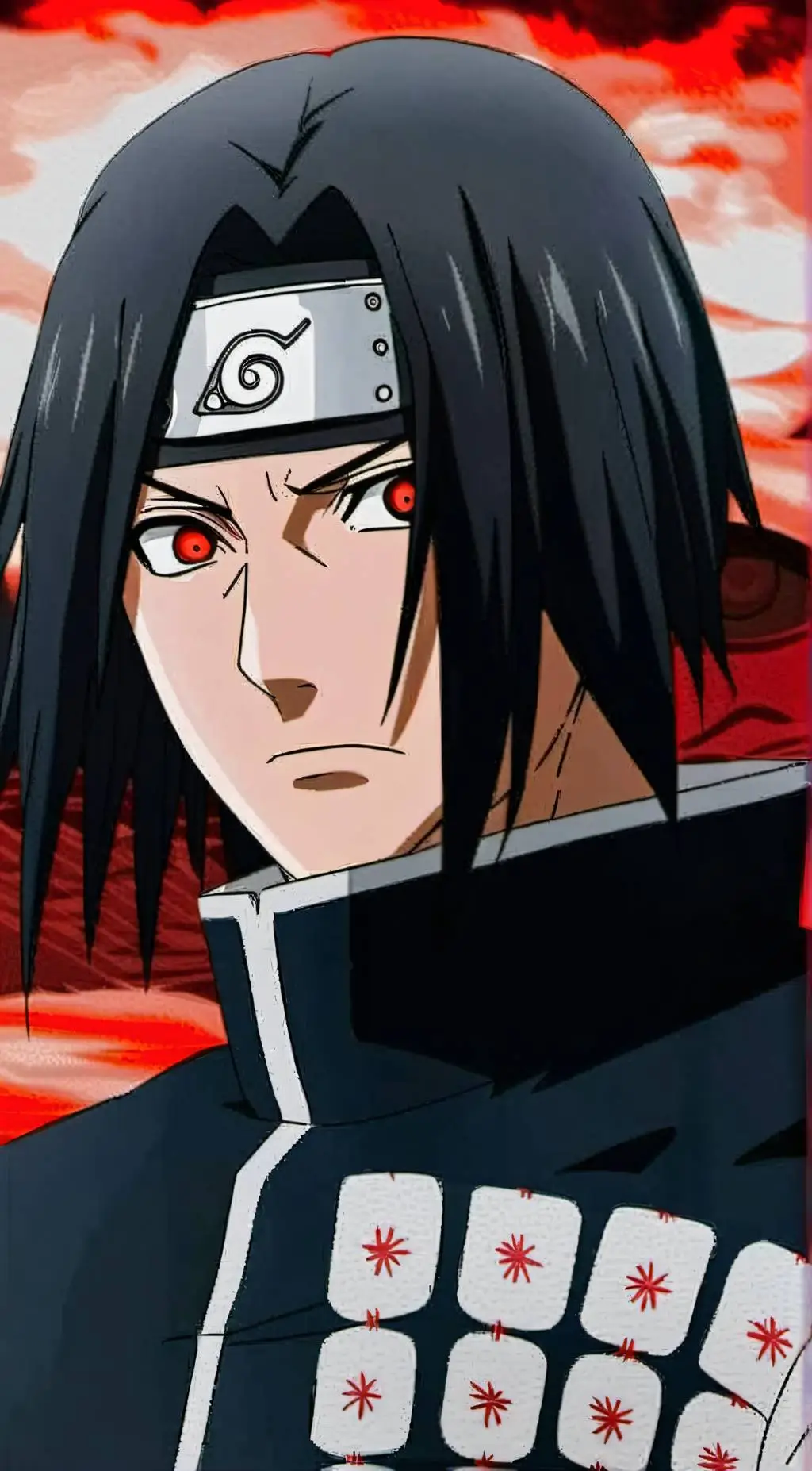 ai character: Itachi Uchia background