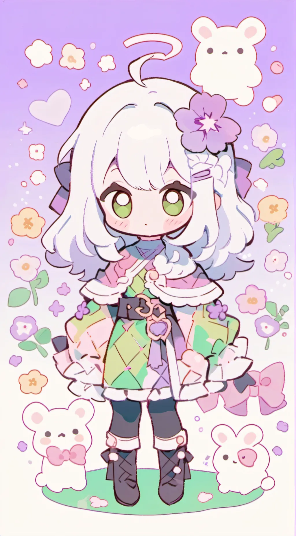ai character: Mika background