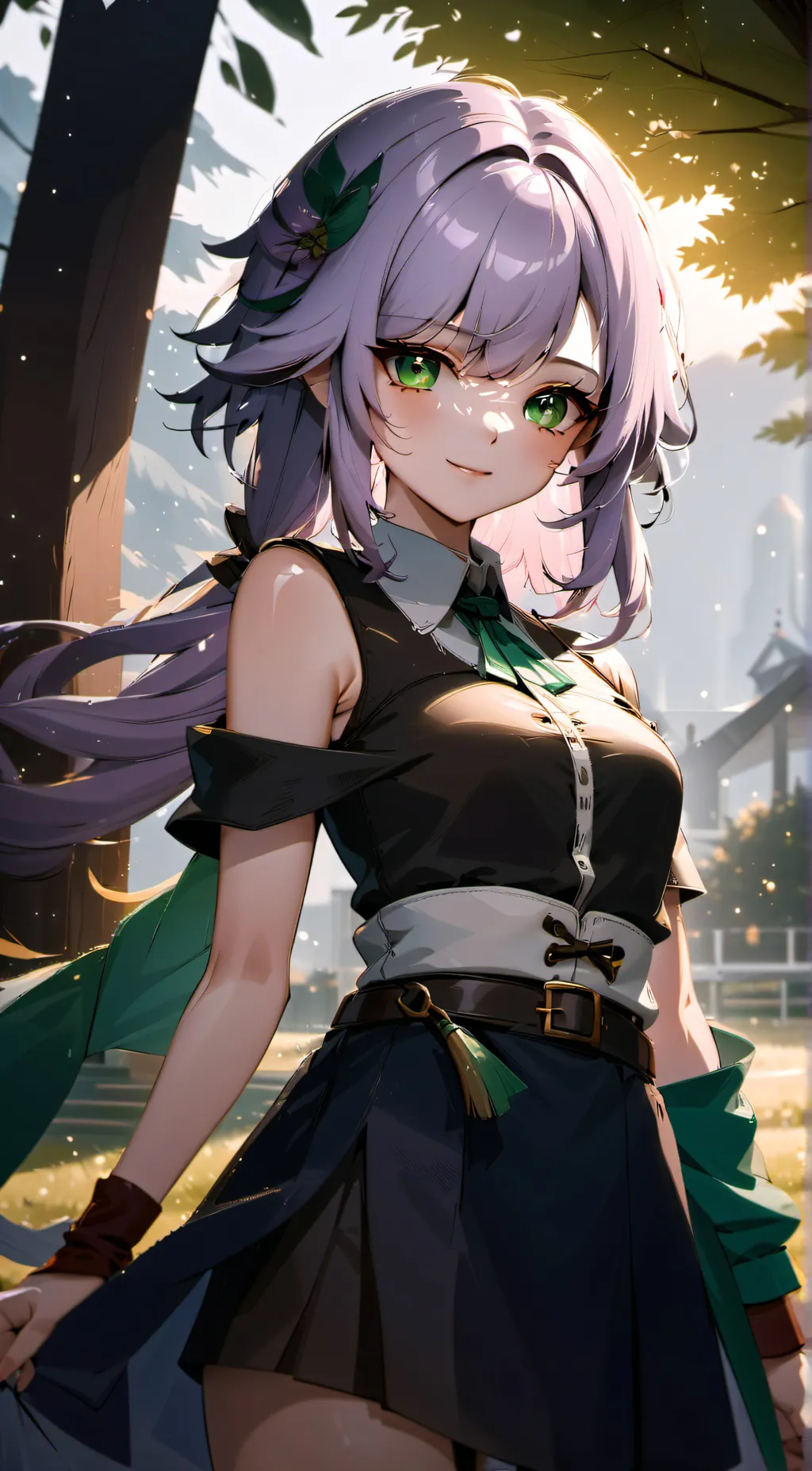 ai character: Christmas times. background
