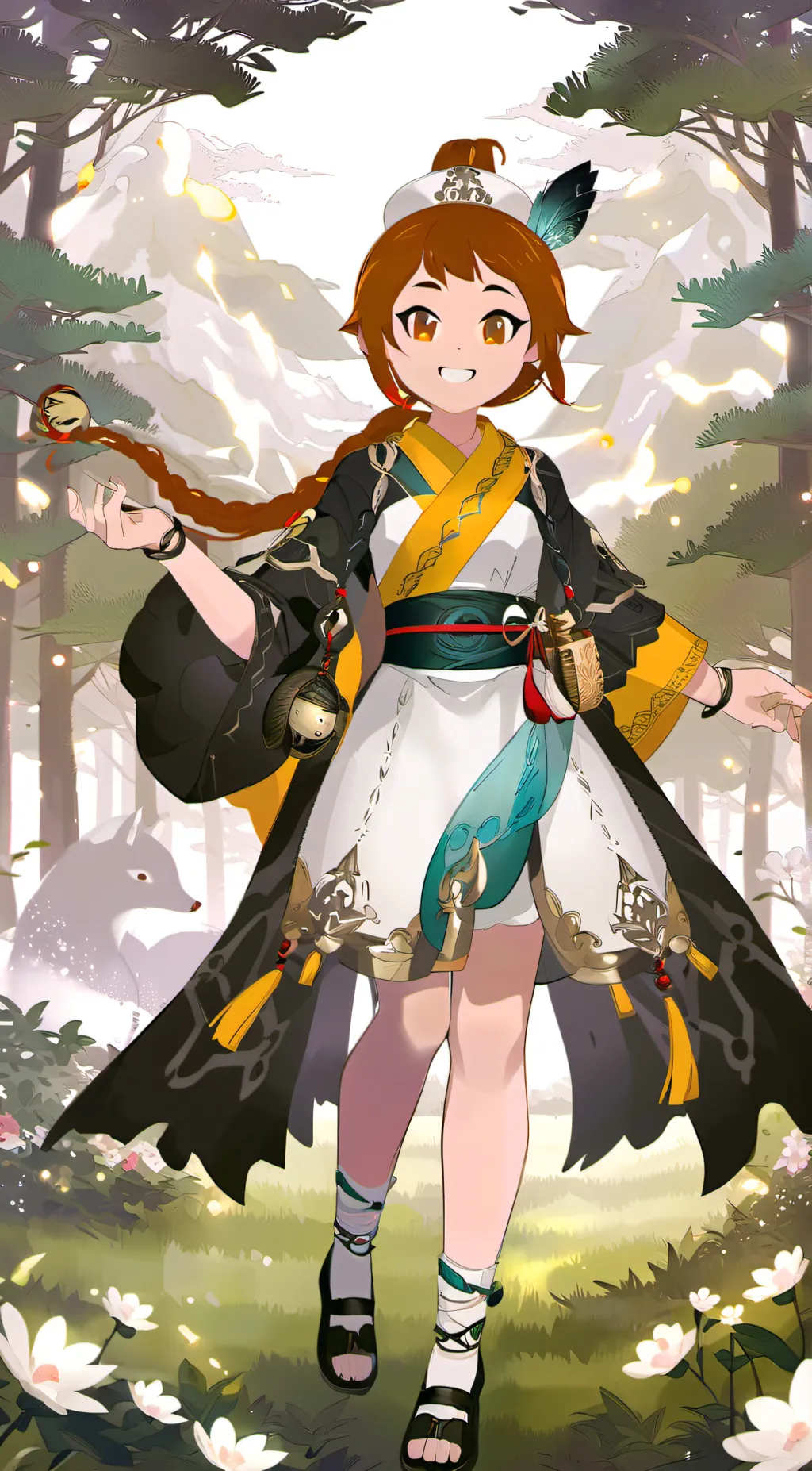 ai character:  Lilly background