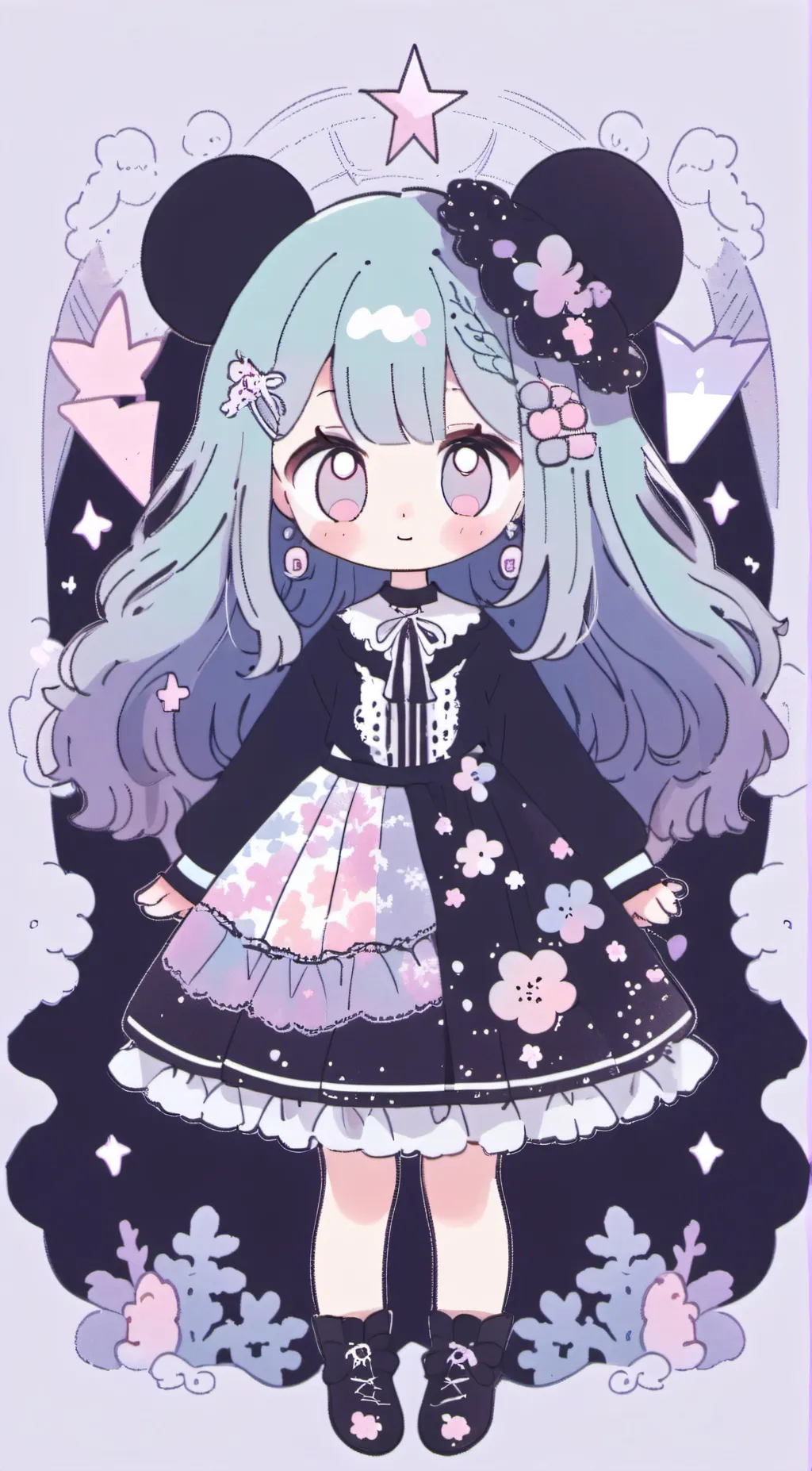 ai character: Lilly background