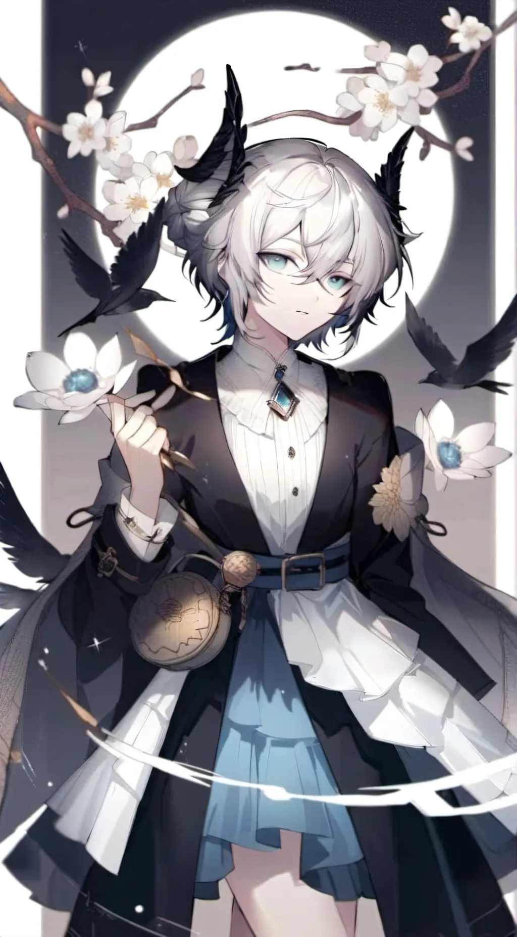 ai character: riko prince  background