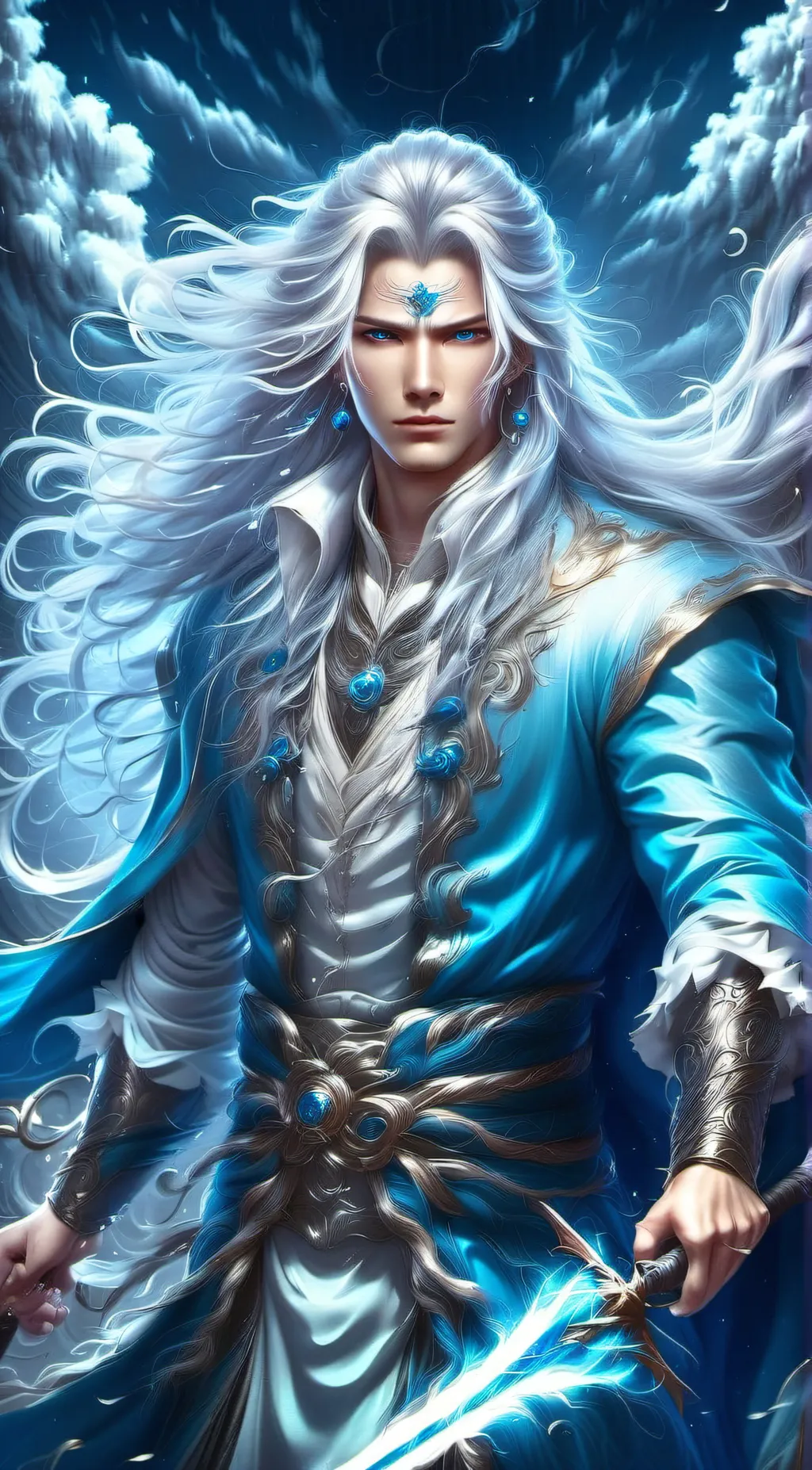 ai character: Oliver  background