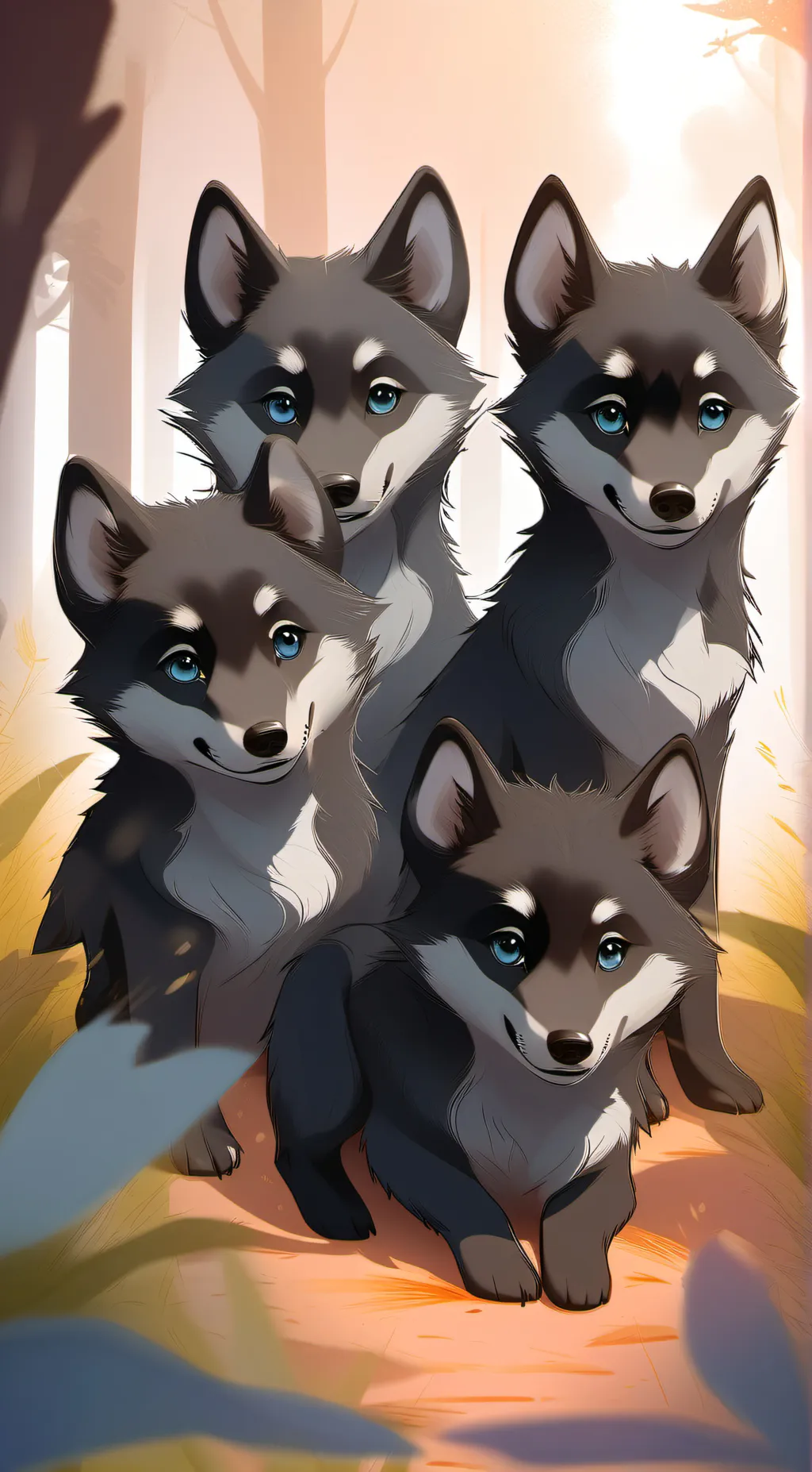 ai character: Your ADORABLE Cubs background